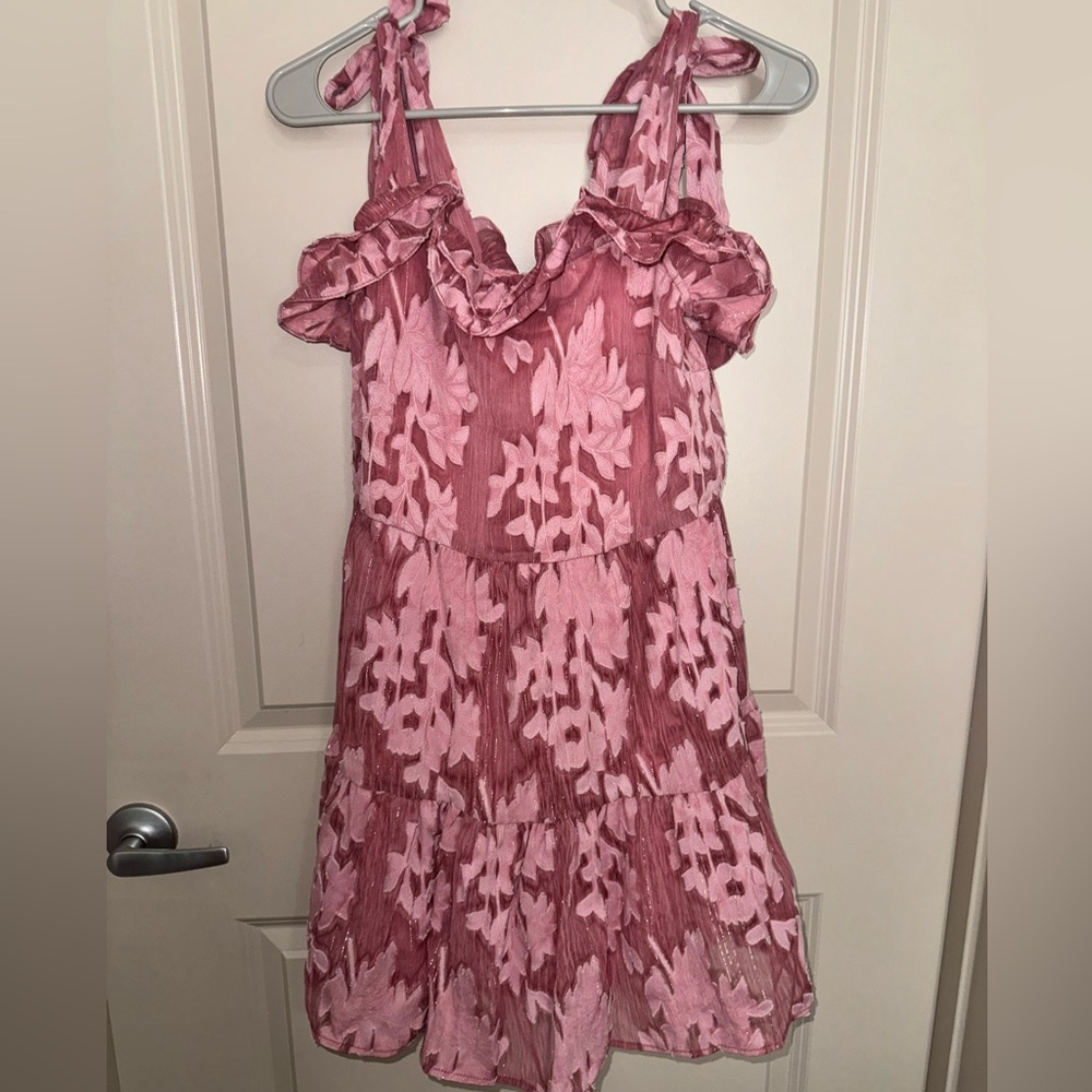 Lulus tie mini dress